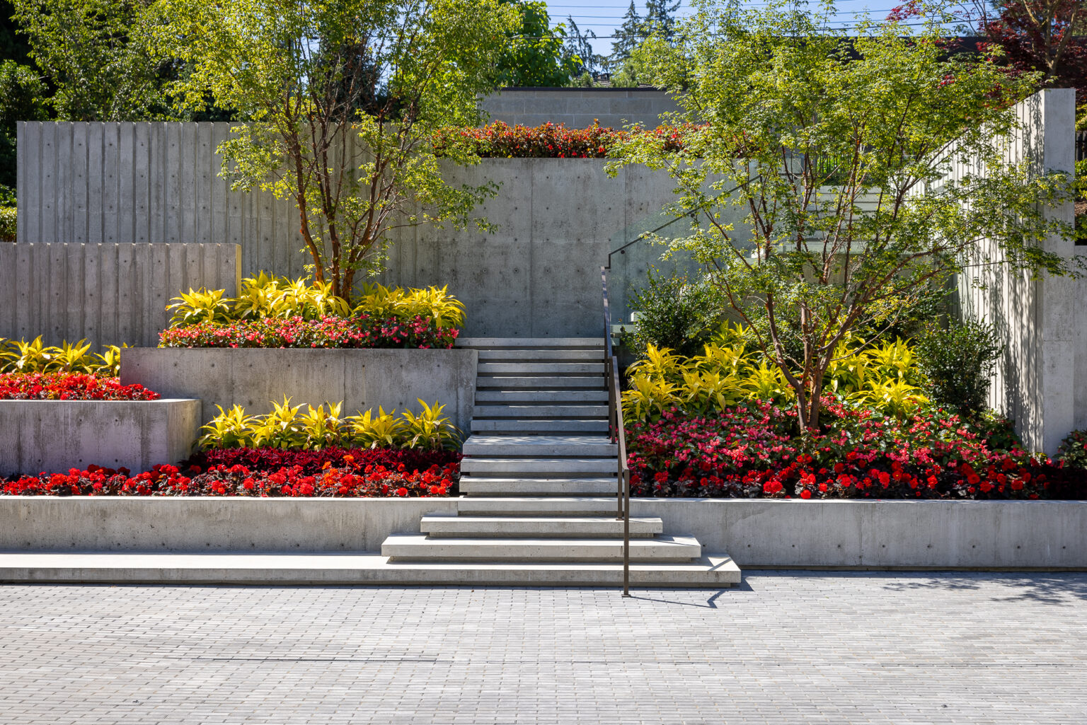 High end landscape construction by Fossil Landscape Construction in Vancouver BC featuring refined outdoor spaces, detailed craftsmanship and timeless design.