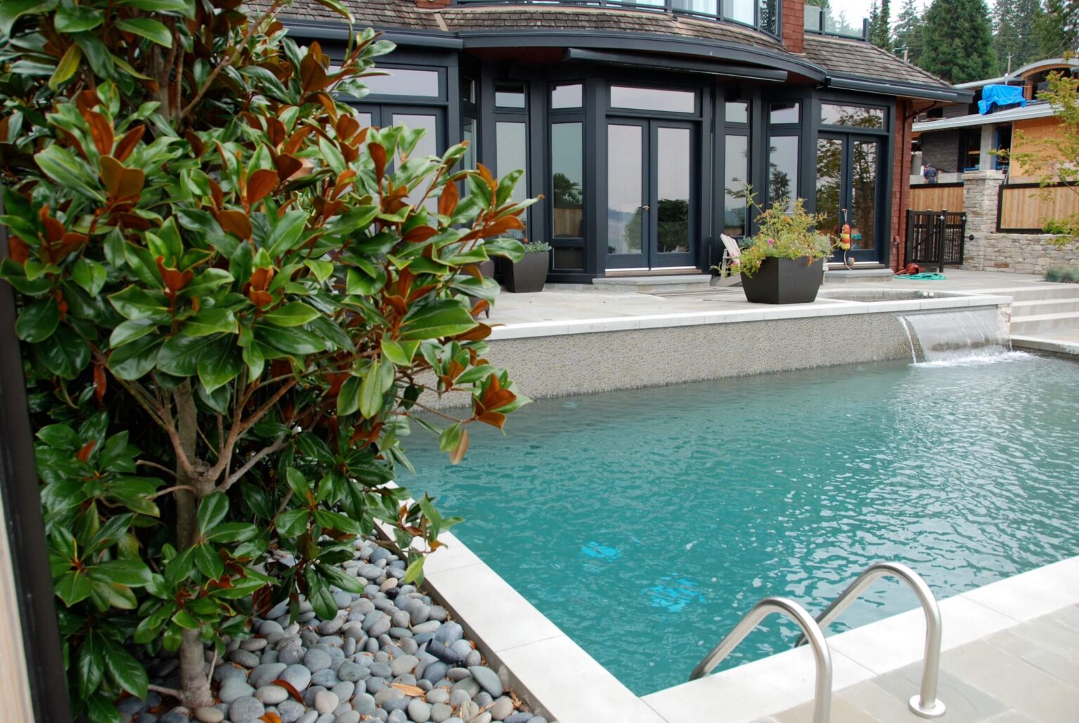 High end landscape construction by Fossil Landscape Construction in Vancouver BC featuring refined outdoor spaces, detailed craftsmanship and timeless design.
