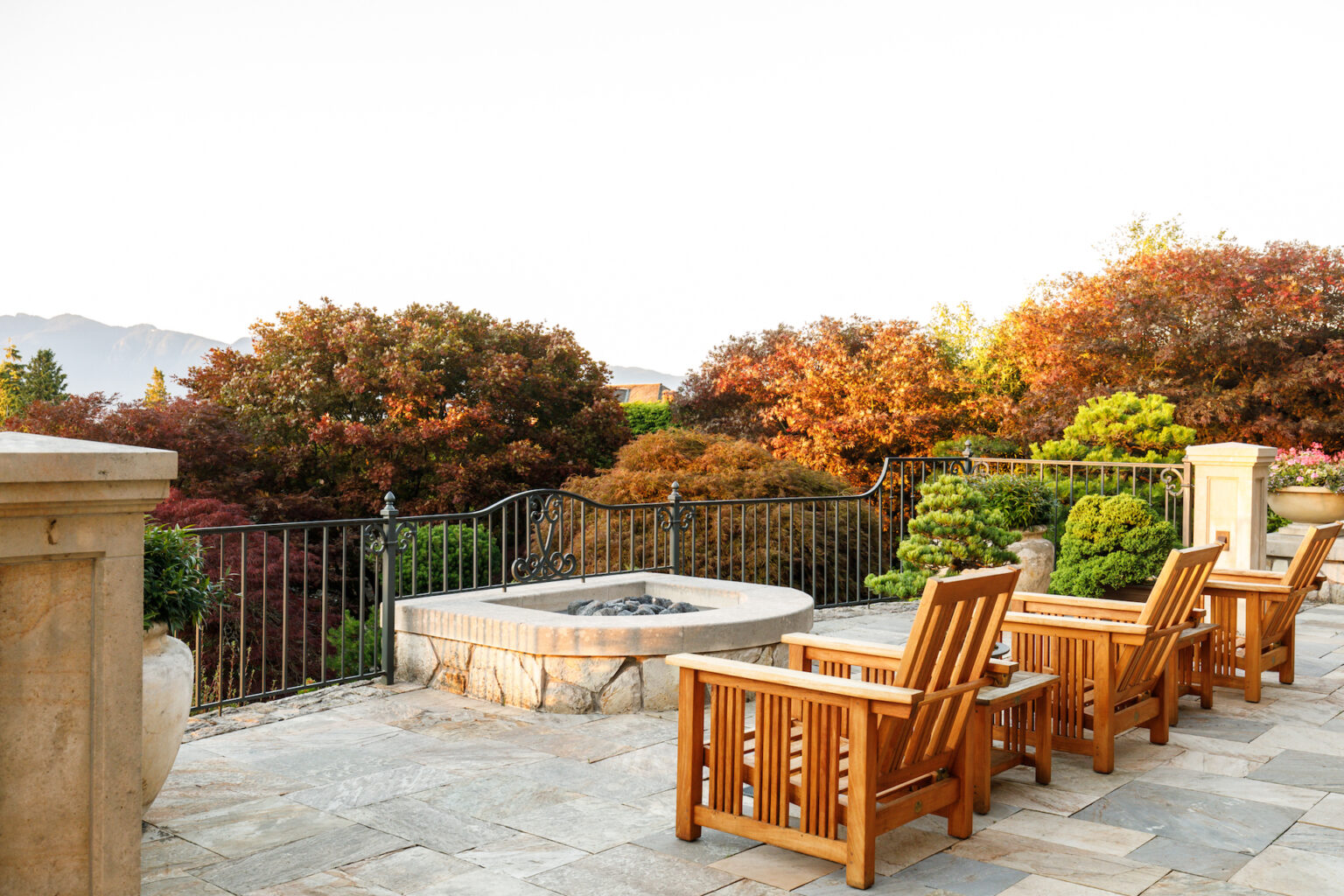 High end landscape construction by Fossil Landscape Construction in Vancouver BC featuring refined outdoor spaces, detailed craftsmanship and timeless design.