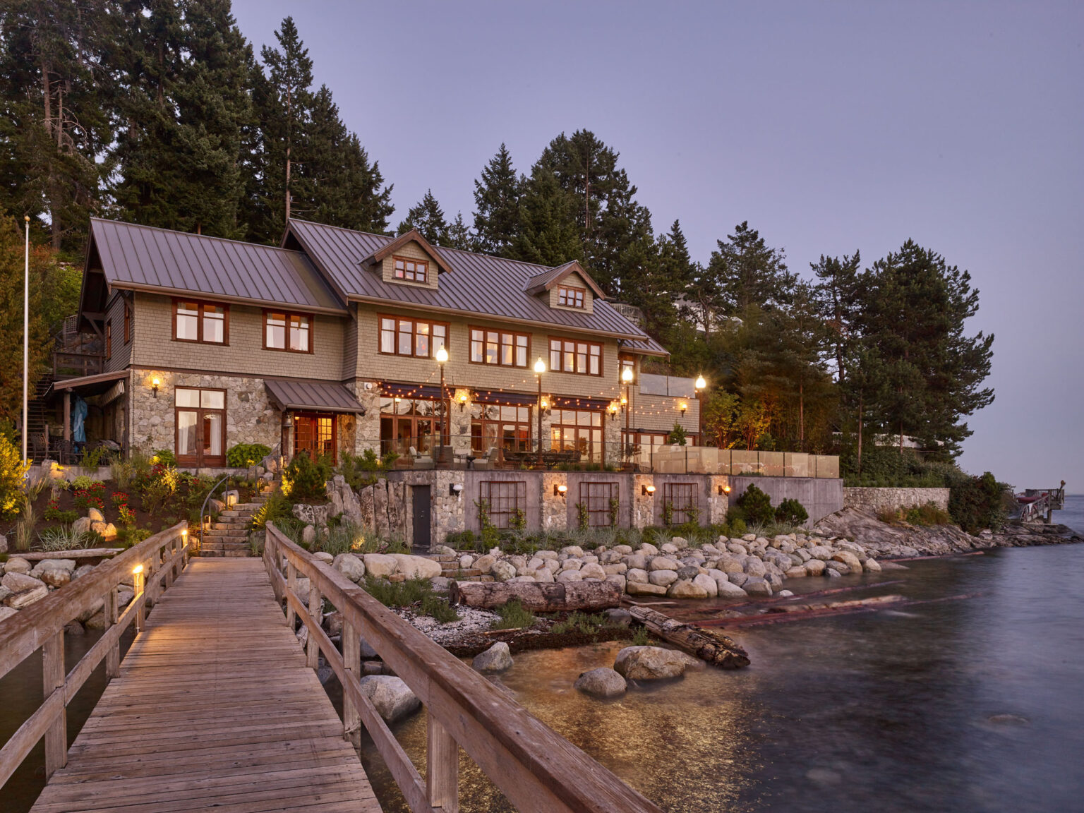 High end landscape construction by Fossil Landscape Construction in Vancouver BC featuring refined outdoor spaces, detailed craftsmanship and timeless design.