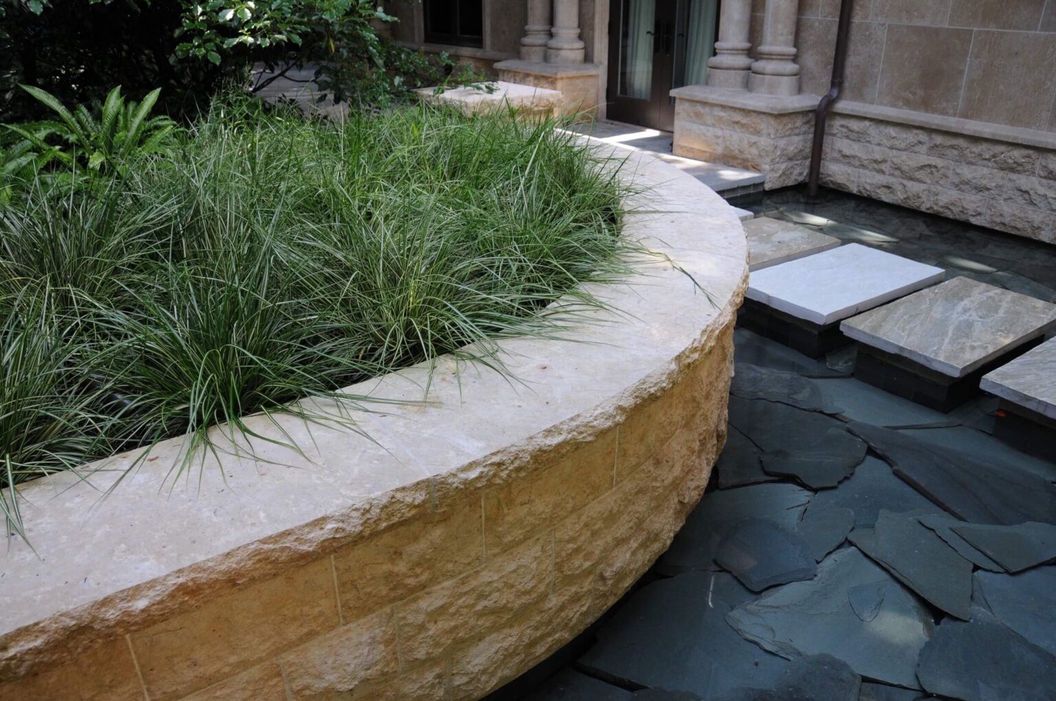 High end landscape construction by Fossil Landscape Construction in Vancouver BC featuring refined outdoor spaces, detailed craftsmanship and timeless design.